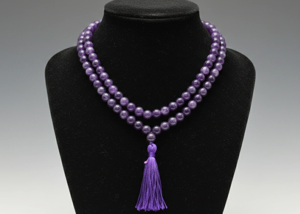 Amethyst Mala 108 Beads